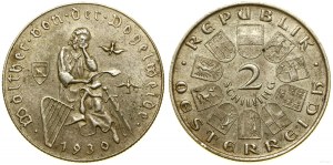 Austria, 2 szylingi, 1930, Wiedeń