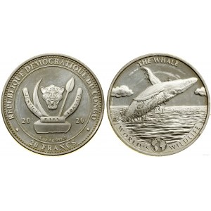Kongo, 20 frankov, 2020, Scottsdale