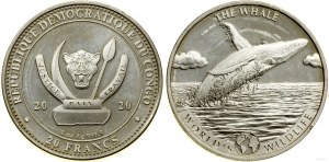 Congo, 20 franchi, 2020, Scottsdale