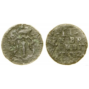 Nemecko, 2 fenigy, 1676 CS, Berlín