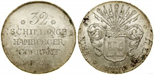 Deutschland, 32 Schillinge, 1808 HSK, Hamburg