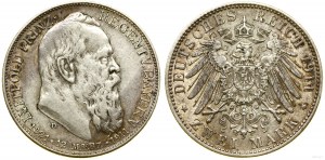 Německo, 2 marky, 1911 D, Mnichov