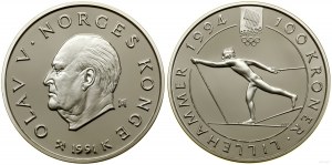 Norwegen, 100 Kronen, 1991, Kongsberg