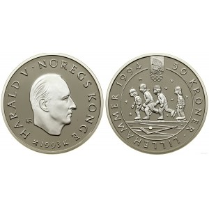 Nórsko, 50 korún, 1993, Kongsberg