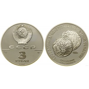 Rosja, 3 ruble, 1988, Leningrad