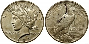 Spojené štáty americké (USA), 1 dolár, 1935, Philadelphia