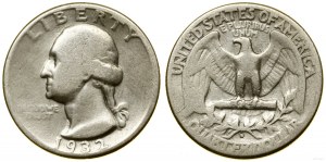 Stany Zjednoczone Ameryki (USA), 1/4 dolara, 1932 D, Denver