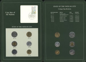 Vatican City (Ecclesiastical State), vintage set, 1985 (the seventh year of the pontificate), Rome