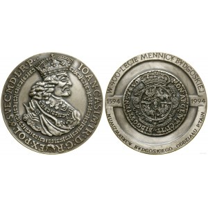 Poland, Jan Kazimierz - 400th Anniversary of the Bydgoszcz Mint, 1994, Warsaw.