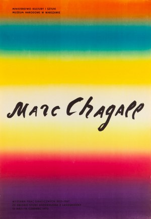 proj. Jan HEYDRICH (ur. 1926), Marc Chagall, 1972