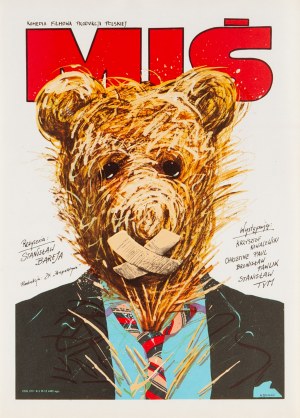 proj. Andrzej PĄGOWSKI (b. 1953), Teddy Bear, 1980