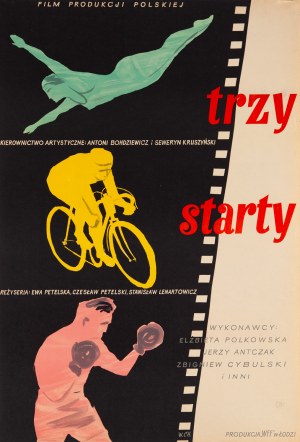 Witold CHMIELEWSKI, Trois départs, 1955