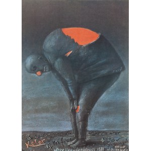 Stasys EIDRIGEVICIUS (nato nel 1949), 3a Mostra nazionale Il colore nella grafica, 1988