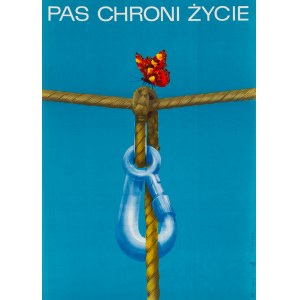 A. BROŻEK, La ceinture protège la vie, 1977