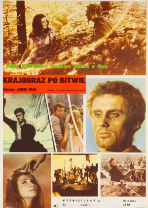 Krajobraz po bitwie, Afisz kinowy, lata 70.