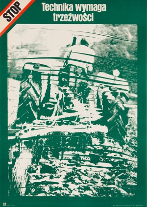 Wojciech FREUDENREICH (né en 1939), La technique exige la sobriété, années 1970.