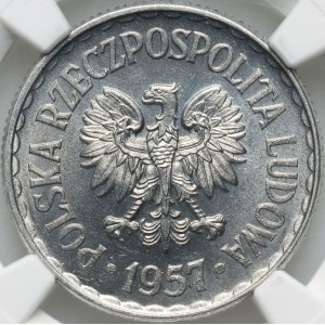 PRL, 1 Zloty 1957