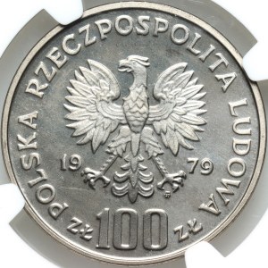 PRL, 100 złotych 1979, Ochrona Środowiska - Ryś, PRÓBA, nikiel