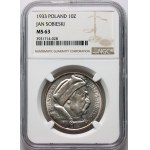 II RP, 10 złotych 1933, Warszawa, Jan III Sobieski