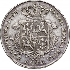 Stanisław August Poniatowski, thaler 1788 EB, Varsovie