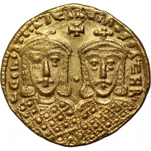 Byzantine Empire, Constantine VI, Leo III, Constantine V and Leo IV 780-797, Solidus, Constantinople