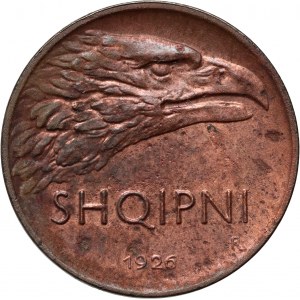 Albanie, 10 Qindar Leku 1926, Rome
