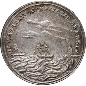 Portugal, Medal commemorating the destruction of Lisbon by the earthquake of 1755