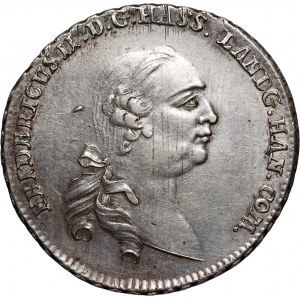 Germany, Hesse-Kassel, Friedrich II, 2/3 Thaler 1767 FU, Kassel