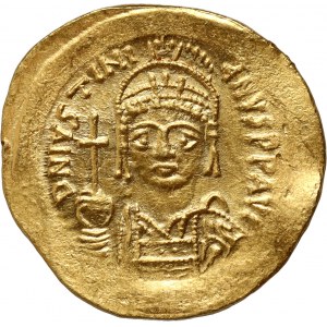 Byzancia, Justinián I. 527-565, solidus, Konštantínopol