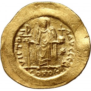 Byzancia, Justinián I. 527-565, solidus, Konštantínopol