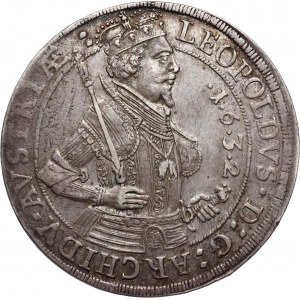 Austria, Leopold V, Thaler 1632, Hall