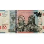 III RP, 20 złotych 23.11.2015, 1050. Rocznica Chrztu Polski, seria AB