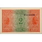 General Government, 2 Polish marks 9.12.1916, General, series B