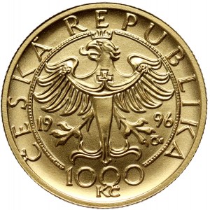 Czechy, 1000 Korun 1996