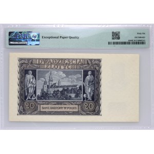 Generalne Gubernatorstwo, 20 złotych 1.03.1940, seria G