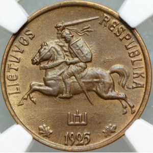 Lithuania, 5 Centai 1925