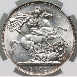 Great Britain, Edward VII, Crown 1902