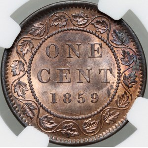 Canada, Victoria, 1 Cent 1859