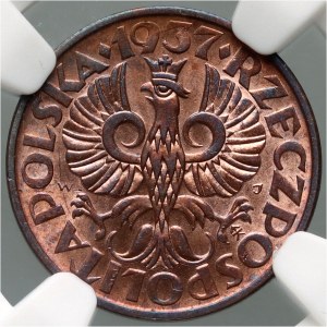 II RP, 2 grosze 1937, Warszawa