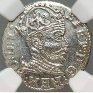 Stefan Batory, trojak 1584, Ryga