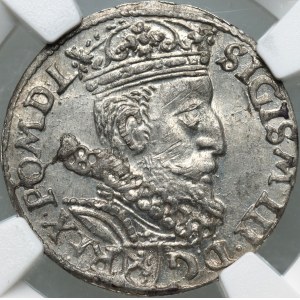Žigmund III Vasa, trojak 1602 K, Krakov