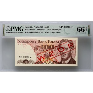 PRL, 100 zloty 17.05.1976, MODEL, No. 0120, AK series