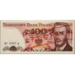 PRL, 100 złotych 17.05.1976, WZÓR, No. 0397, seria AM