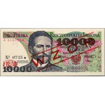 PRL, 10000 zloty 1.02.1987, MODEL, No. 0735, series A