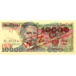PRL, 10000 zloty 1.02.1987, MODEL, No. 0735, series A