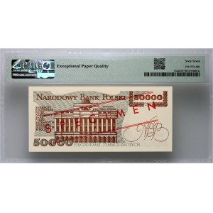 PRL, 50000 zloty 1.12.1989, MODEL, No. 0889, series A