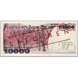 PRL, 10000 zloty 1.02.1987, MODEL, No. 0732, series A