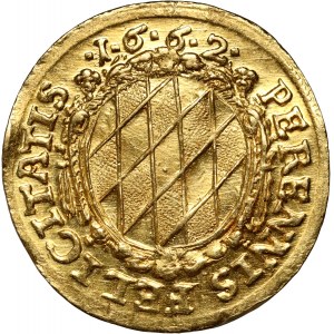 Germany, Bavaria, Ferdinand Maria, 1/2 Ducat 1662