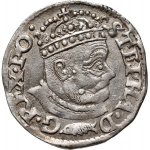 Stefan Batory, trojak 1580, Olkusz