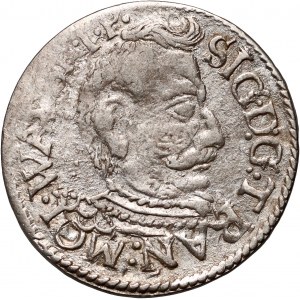 Hungary, Transylvania, Sigismund Báthory, 3 Groschen 1597, Nagybanya